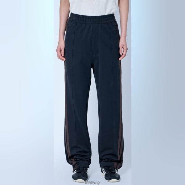 26 FW Y3 와이쓰리 x 웨일즈 보너 앤드 트랙 팬츠 네이비 KS3973