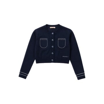 키즈 포켓 스티치 가디건 네이비 M01735 M00X8 0M860
