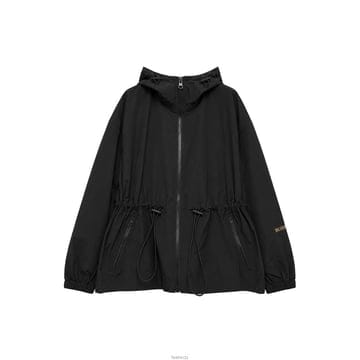 26SS 벌리 BIRLEY 드로스트링 숏 자켓 블랙 8113654