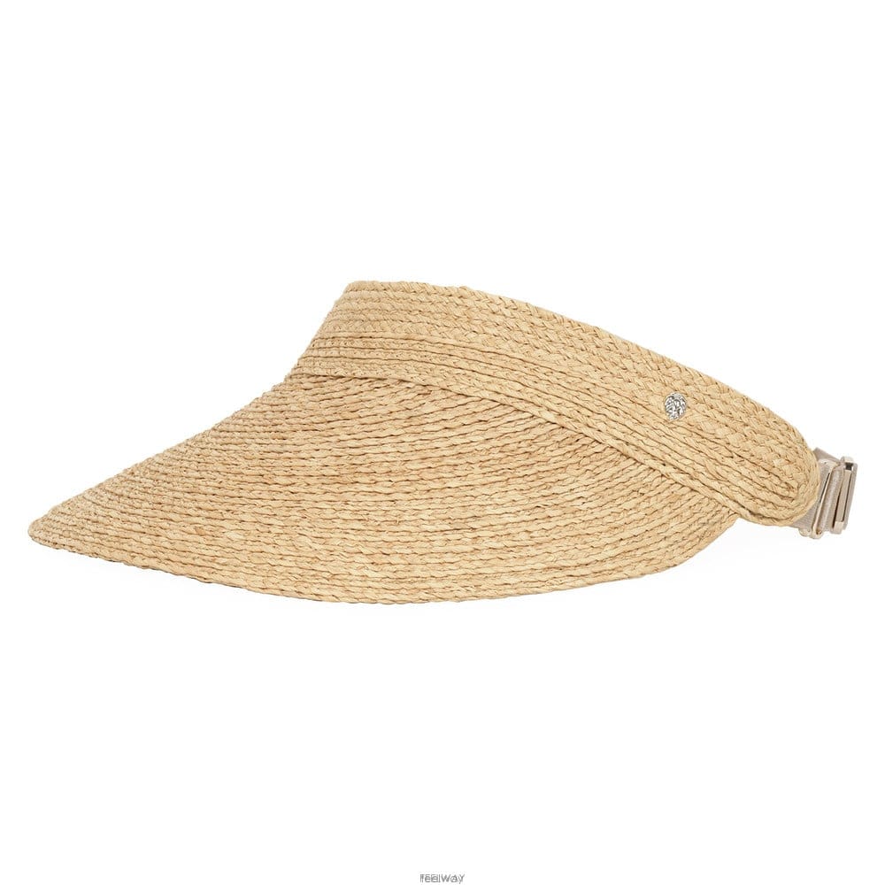 헬렌카민스키 커스틴 라피아 썬 바이저햇 HAT52474 NATURAL