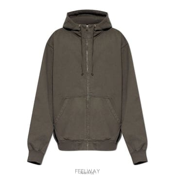 26 FW 메종 마르지엘라 넘버 드로스트링 후드 티셔츠 810 S67HG0023M25027