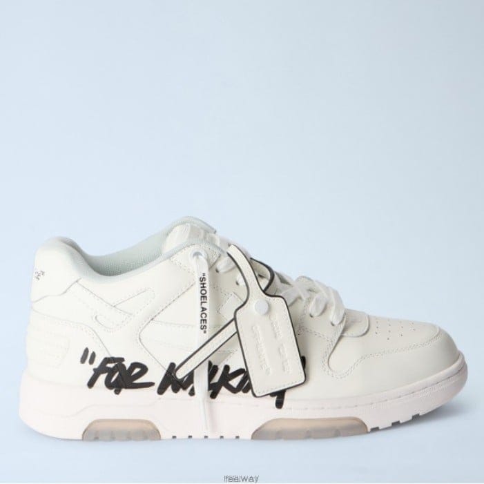 26 FW 오프화이트 Out Of Office 포 워킹 스니커즈 OMIA189C99LEA01A0110