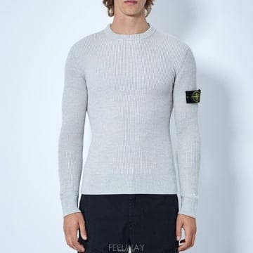 26 FW 스톤 아일랜드 콤파스 로고 와펜 리브드 L2S155100053 S00C2 V0M95