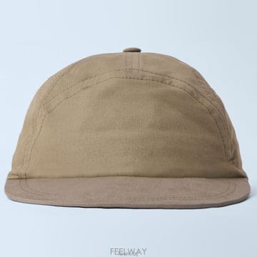 더로우 왈드 코튼 블렌드 캠프 캡 브라운