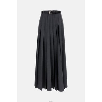 [B4] 셀프포트레이트 PF26137XSKGRGREY 치마 스커트 여성