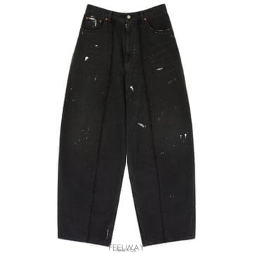 26 FW MM6 메종 마르지엘라 와이드 레그 진 966 SH0LA0011M30011