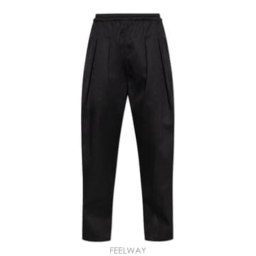 26 FW 메종 마르지엘라 플리츠 와이드 팬츠 블랙 900 S67KA0091S54042