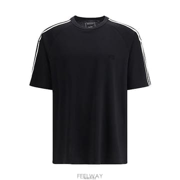 Y-3 스트라이프 반팔 티셔츠