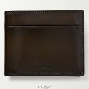 26 FW 벨루티 브라운 Makore Neo 마코레 네오 베네치아 레더 카드지갑