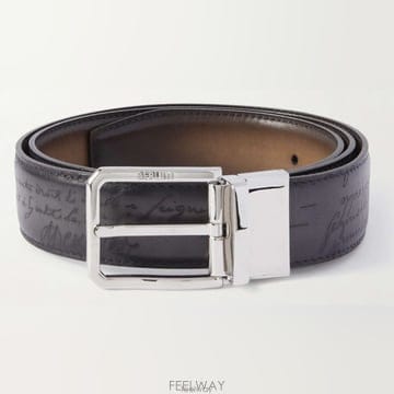 벨루티 Versatile 35mm 리버서블 스크리토 베네치아 레더 벨트