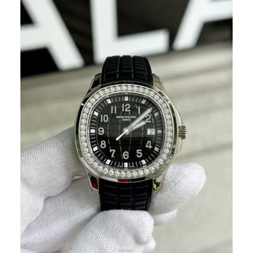 파텍필립 아쿠아넛 레이디 다이아베젤 화이트판 41mm