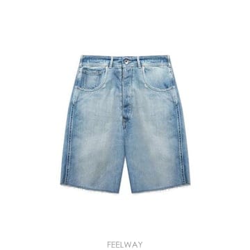 26 FW 메종 마르지엘라 데님 컷오프 쇼츠 961 S50MU0086S30383