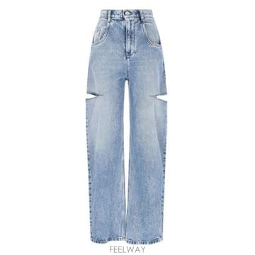 26 FW 메종 마르지엘라 하이웨이스트 컷아웃 디테일 진 470 S51LA0051S30513