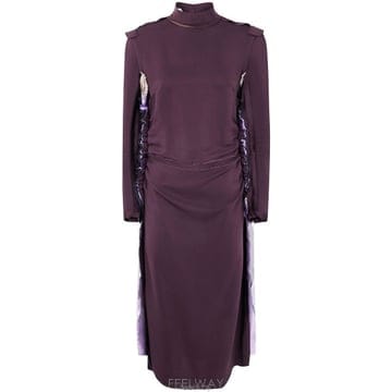 26 FW 메종 마르지엘라 롱슬리브 미디 드레스 358 S51DD0043M35533
