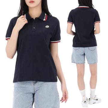 구템즈 26SS 몽클레어 12세 럭키찬스 로고 패치 폴로 반팔 티셔츠 성인사이즈 8A00012 8496W 7