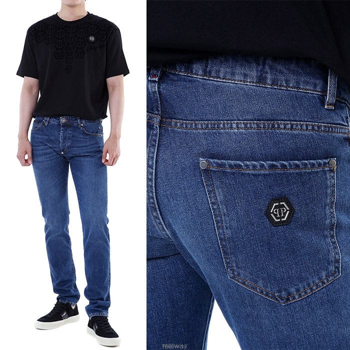 Philipp Plein �ʸ��÷��� ȭ��Ʈ���� �ΰ���ġ ��Ƽ�� ��û ������ (���۽�Ʈ����Ʈ��) SAFC MDT435�ʸ��÷��� ȭ��Ʈ���� �ΰ���ġ ��Ƽ�� ��û ������ (��