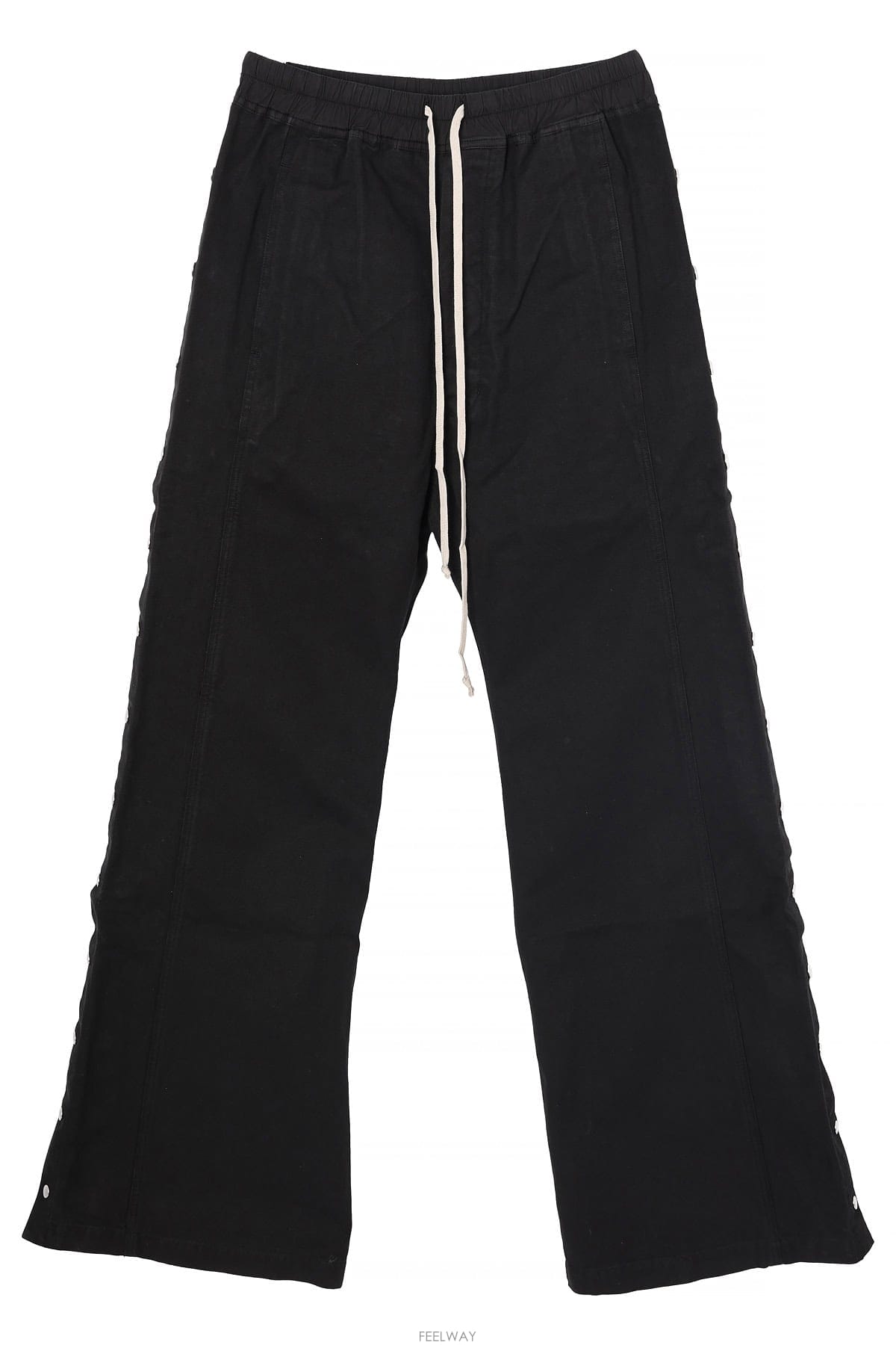 DRKSHDW WIDE PUSHER 팬츠 블랙 코튼 캔버스 DU01F4393 CVS 09