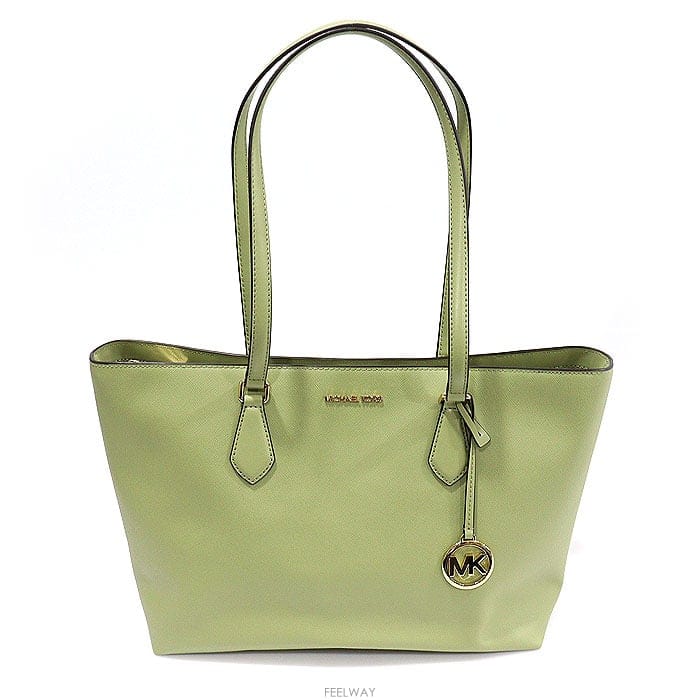 Micheal Kors(마이클코어스) 35S4G6HT9L 그린 사피아노 SHEILA 라지 쇼퍼 숄더백