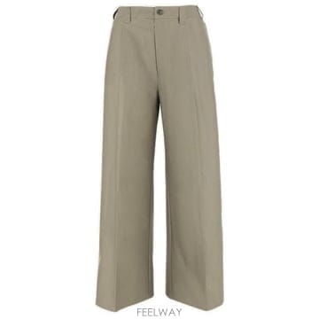 26 FW 메종 마르지엘라 와이드 레그 플리츠 팬츠 709 S29KA0394M35574
