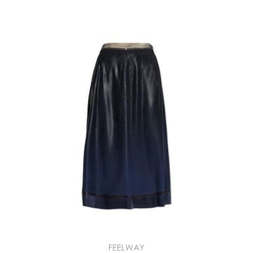 26 FW 메종 마르지엘라 쉬머 미디 스커트 478 S51ME0051M35533