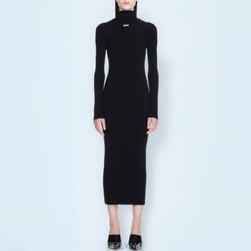 26 FW 오프화이트 Off Stamp 로고 하네스 레이어드 드레스 OWDB495C99JER0011001