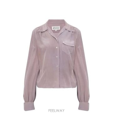 26 FW 메종 마르지엘라 새틴 롱슬리브 셔츠 365 S51DT0028M35704