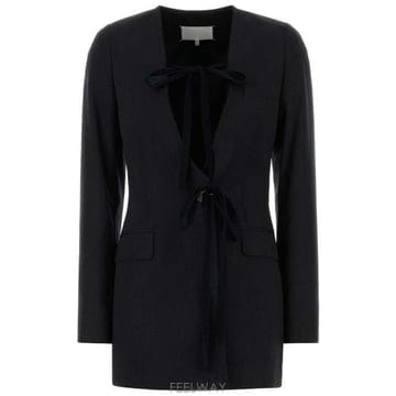 26 FW 메종 마르지엘라 칼라리스 버튼 블레이저 855M S29BN0418M35910