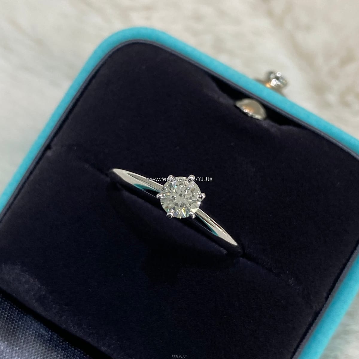 TIFFANY & Co Ƽ�Ĵ� 10 �÷�Ƽ�� Ƽ�Ĵ� ���� ������ 0.32ĳ�� ���̾� ���� Y05679Ƽ�Ĵ� 10 �÷�Ƽ�� Ƽ�Ĵ� ���� ������ 0.32ĳ�� ���̾� 