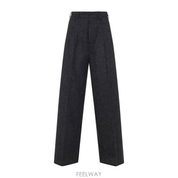 26 FW 메종 마르지엘라 와이드 레그 백포켓 팬츠 855M S29KA0394M35569