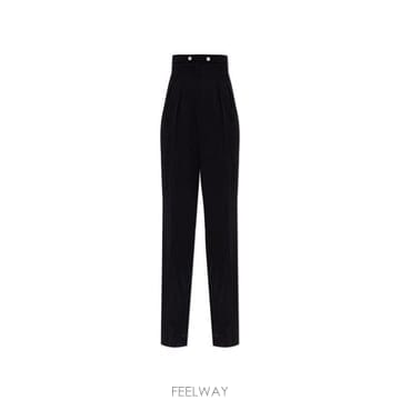 26 FW 메종 마르지엘라 스트레이트 레그 팬츠 블랙 900 S51KA0611S78389