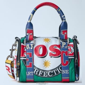 26 FW 마틴로즈 Mini Beer Mat 그래픽 프린트 토트백 1199LP27310 YLW
