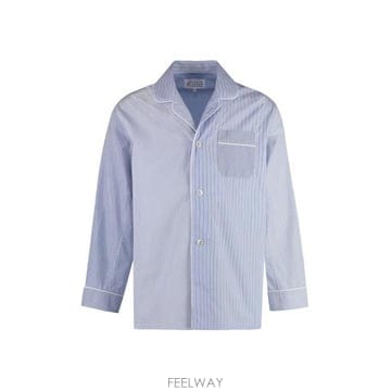 26 FW 메종 마르지엘라 블록 스트라이프 셔츠 961 S50DT0044MTN031