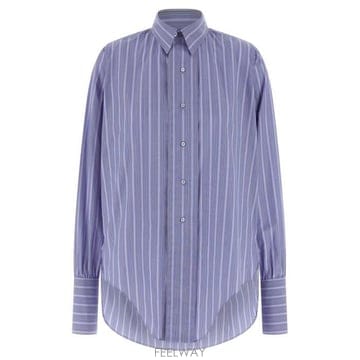 26 FW 메종 마르지엘라 스트라이프 롱슬리브 셔츠 002F S29DT0006M35625