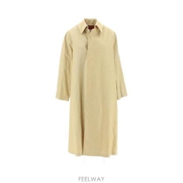 26 FW 메종 마르지엘라 싱글 브레스티드 미디 트렌치코트 113 S51AH0191S76630