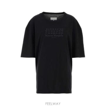 26 FW 메종 마르지엘라 저지 티셔츠 화이트 973 S67GC0042S24575