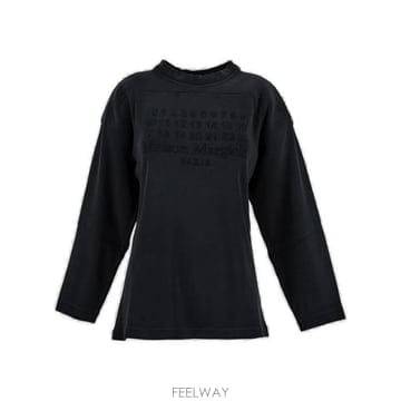 26 FW 메종 마르지엘라 롱슬리브 크루넥 퓨어코튼 스웨트셔츠 900 S51GU0129S24650