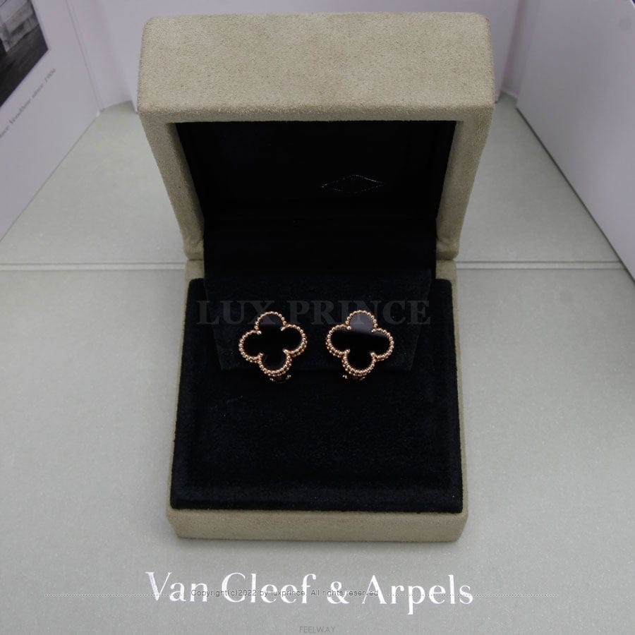 Van Cleef & Arpels ���Ժ�� ��Ƽ�� �̾ ���н� YG (0804hx)���Ժ�� ��Ƽ�� �̾ ���н� YG (0804hx)