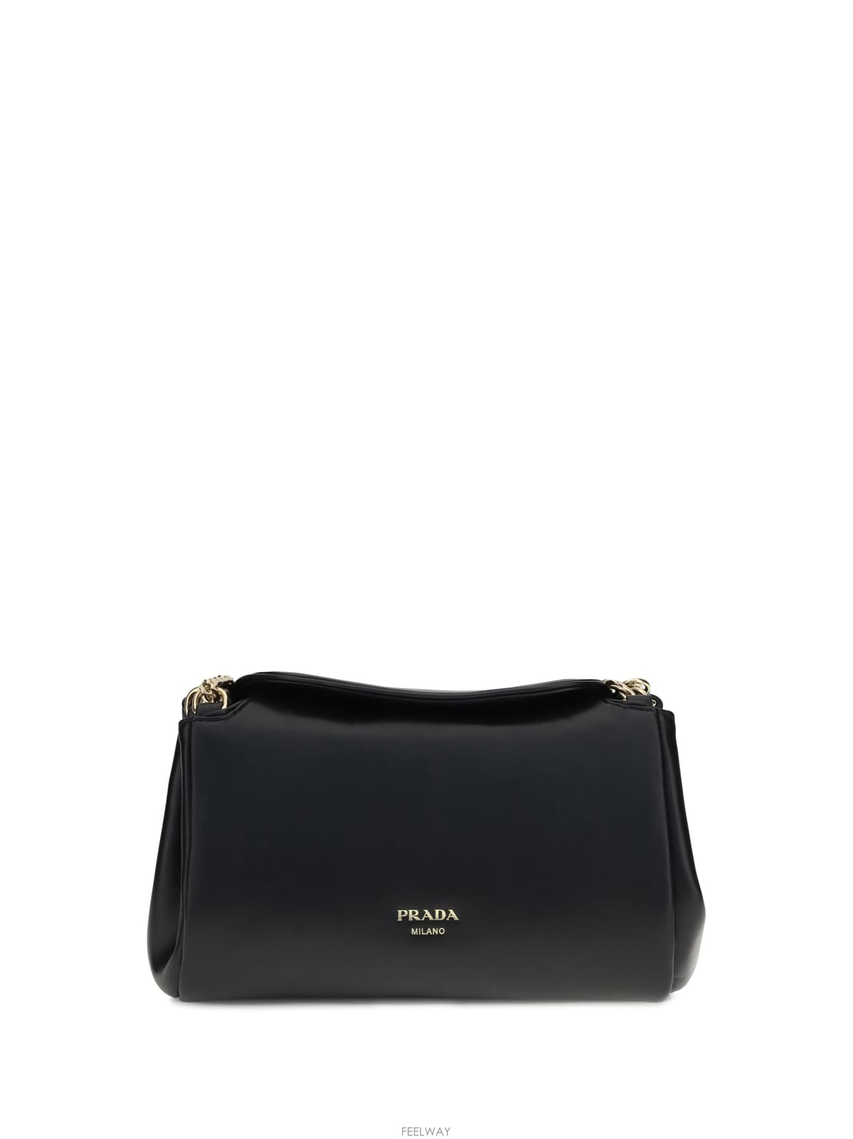 PRADA TUMULTE 스몰 숄더 백 블랙
