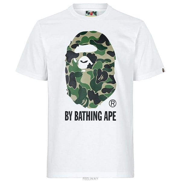 Bape ������ 26SS ȭ��Ʈ �׸� ABC ī�� ���� ���̽� ������ Ƽ���� 001TEM301005M WHITE G������ 26SS ȭ��Ʈ �׸� ABC ī�� ���� ���̽� ������ Ƽ