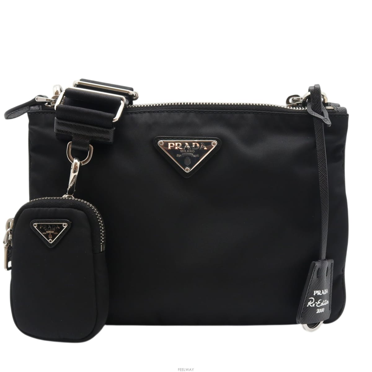 PRADA [�����߰���ǰ�����] ����� 1BH046 �����Ϸ� �������� ũ�ν��� ���� A[�����߰���ǰ�����] ����� 1BH046 �����Ϸ� �������� 
