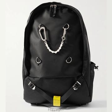 포터 Ride 웨빙 트리밍 나일론 백팩 블랙