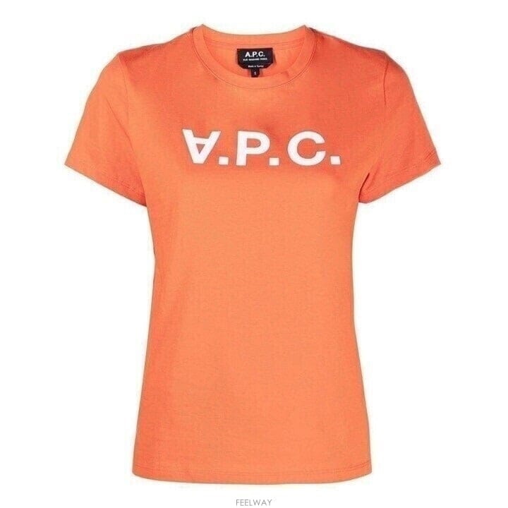 A.P.C. [����]���似 ���� VPC �ΰ� ���� Ƽ���� ������ COBQX F26944 GAN[����]���似 ���� VPC �ΰ� ���� Ƽ���� ������ COBQX F2