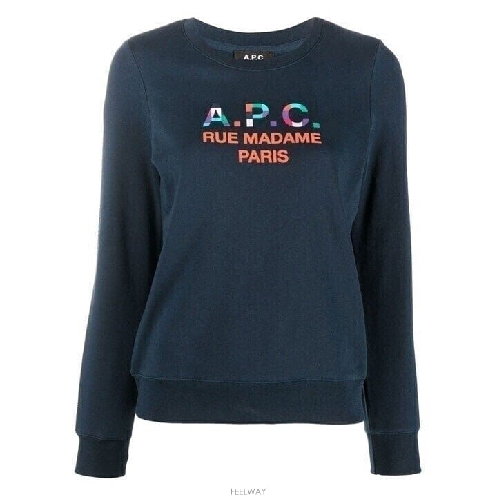 A.P.C. [����]���似 ���� ��Ƽ �÷� �ΰ� ������ COEZF F27769 IAJ[����]���似 ���� ��Ƽ �÷� �ΰ� ������ COEZF F27769 I