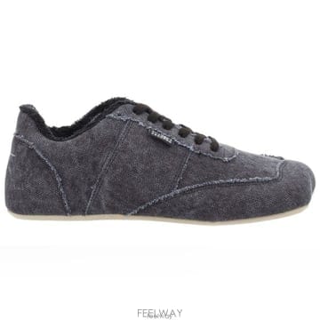 26 FW MM6 메종 마르지엘라 프레야 엣지 코튼 스니커즈 챠콜 SH1WS0024P7602