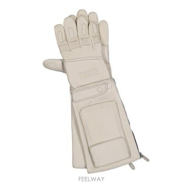 26 FW MM6 마르지엘라 X Agnelle 소프트 레더 글러브 101 SH2TS0004M07014