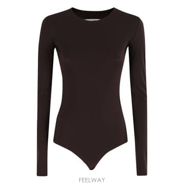 26 FW MM6 메종 마르지엘라 긴팔 크루넥 저지 바디수트 S62NA0085S20518097