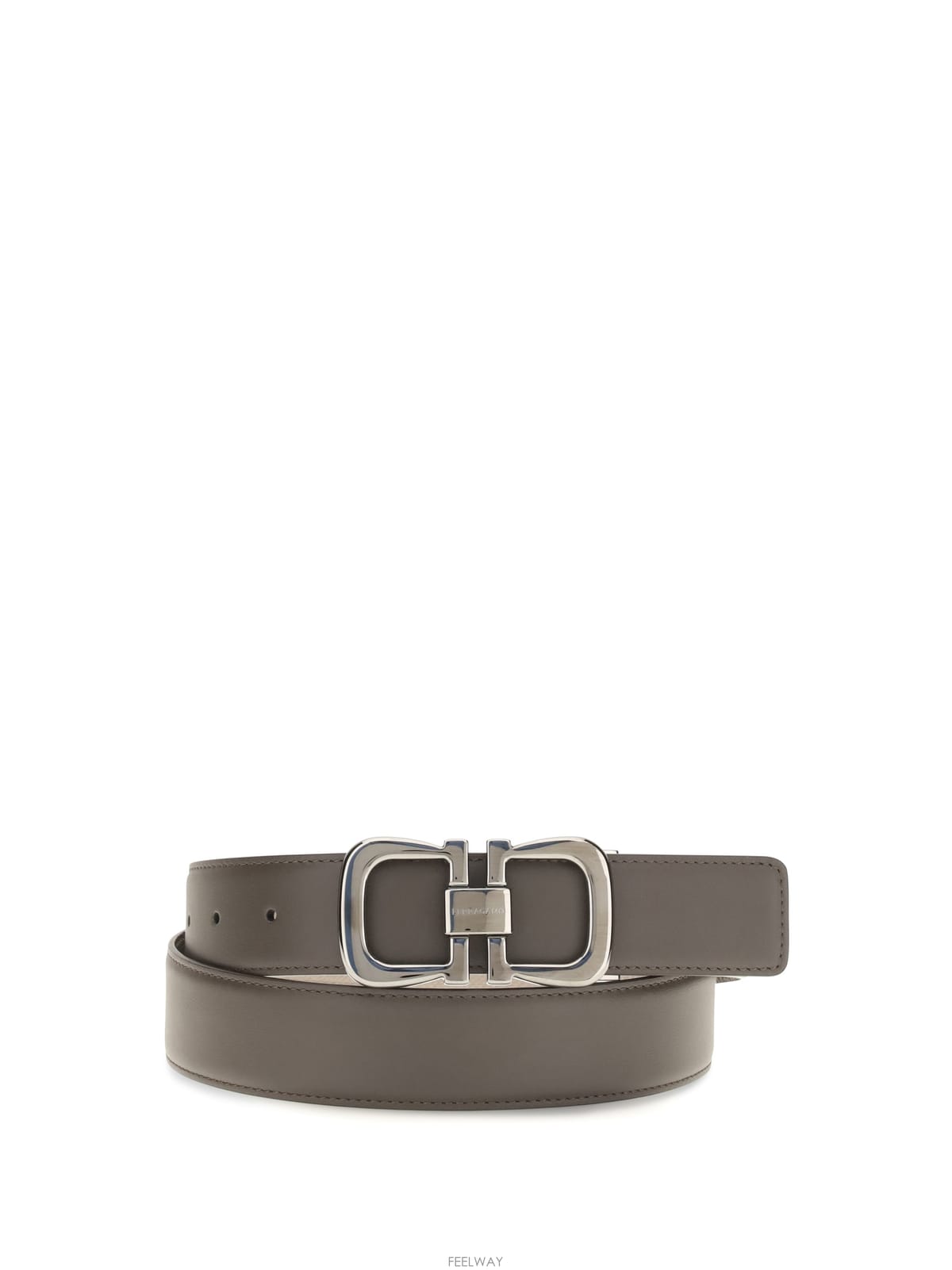 Ferragamo 벨트 양면 브라운