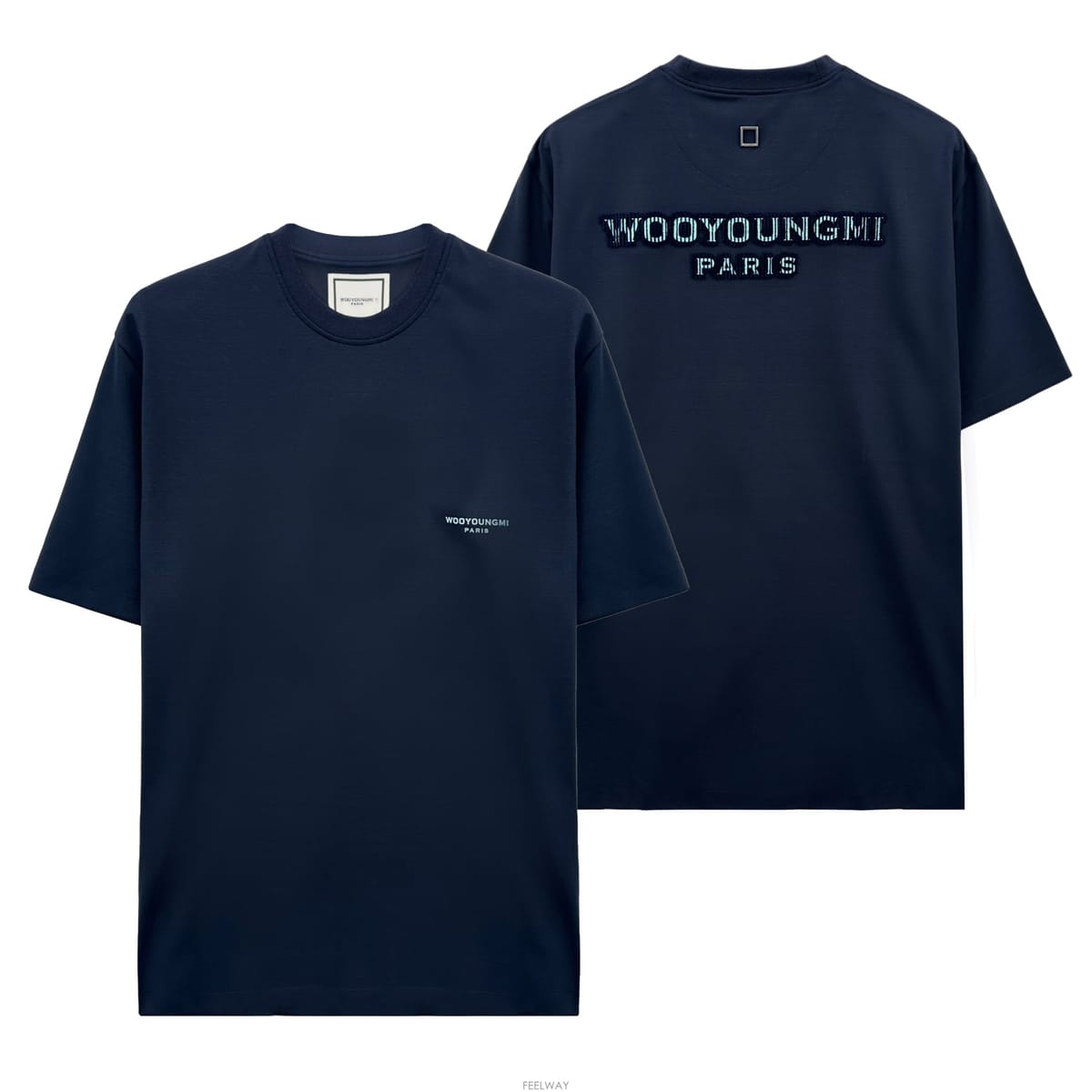 WOOYOUNGMI [�������] 26SS �쿵�� ����Ʈ �ڼ� ��ΰ� ���� Ƽ���� ���̺� W261TS09704N[�������] 26SS �쿵�� ����Ʈ �ڼ� ��ΰ� ���� Ƽ���� 