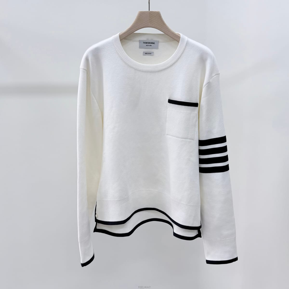 Thom Browne [A+��/4] ����� �缱���� �ж�뽺Ƽġ ��Ʈ ȭ��Ʈ[A+��/4] ����� �缱���� �ж�뽺Ƽġ ��Ʈ ȭ��Ʈ