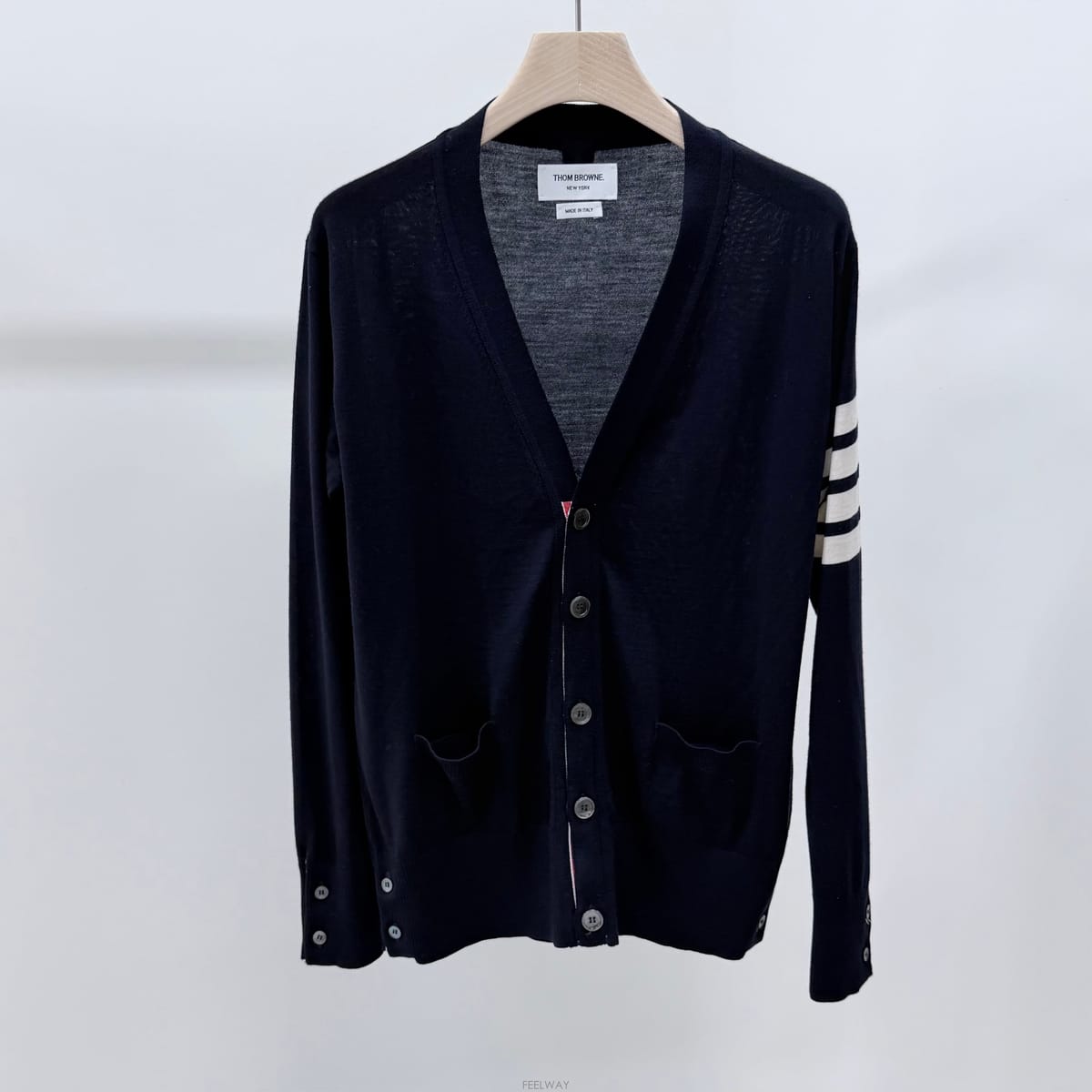 Thom Browne [S+��/2] ����� �缱���� �޸��� �� ����� ���̺�[S+��/2] ����� �缱���� �޸��� �� ����� ���̺�